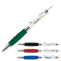 Brass Twist action ballpoint and laser pointer... from ASI 79535 Primetime /...