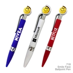 Popular Smile Face Novelty Ballpoint Custom Pens