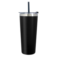 22 oz. Colma tumbler with stainless steel inner and outer walls... from ASI...