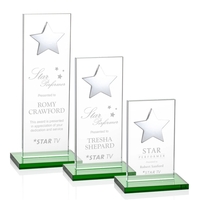Dallas Star Award - Green/Silver
