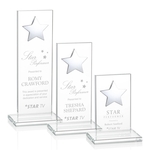 Dallas Star Award - Clear/Silver