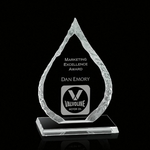 Iceberg Oil Drop Award on Base - Starfire