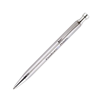Push-action ballpoint pen that features a 3-sided barrel.... from ASI 40544...