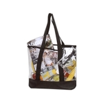 High Visibility Clear Tote w/ Coin Pouch