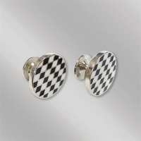 4 custom printed tuxedo studs, boxed... from ASI 55610 Gempire/Floral Promotions