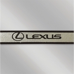 Flat Polyester Glitter Lanyard