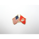 USA / Military Cross Flag Pin