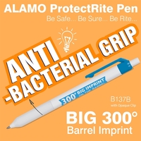 Alamo™ ProtectRite Antibacterial with Opaque Clips