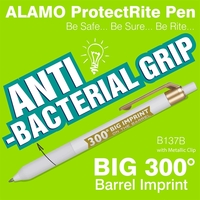 Alamo™ ProtectRite Antibacterial with Metallic Clips