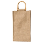 Jute Vino-Sack, Two Bottles