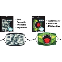 Custom Face Mask... from ASI 85620 H M Schmidt Co Inc