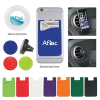Magnetic phone wallet with automobile air vent attachment... from ASI 61125...