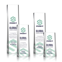 The Milnerton Optical Crystal Award is a freestanding tower with a... from...