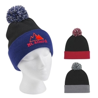 Knit Pom Beanie With Cuff... from ASI 61125 Hit Promotional Products / Hit®