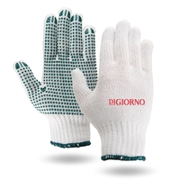 Green & White Freezer Gloves