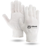White Knit Gloves