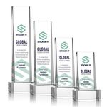 Milnerton VividPrint™ Award on Base - Clear