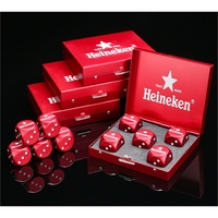Aluminum Alloy 16mm Dice set with gift box is available in... from ASI 72657...