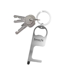 Stainless Steel No Touch Tool With Stylus And Bottle Opener