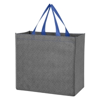 Tote bag made of 80 gram nonwoven, coated, water resistant polypropylene......