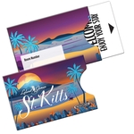 Open Thumb Gift Card Holder Printed Full Color
