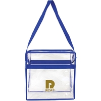 Stadium Approved Zippered Clear Tote