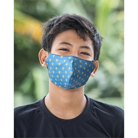 Adjustable full Color Youth/Small Structured Face Mask