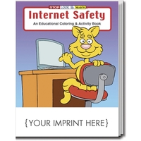 Internet Safety educational coloring and activity book.... from ASI 45815...