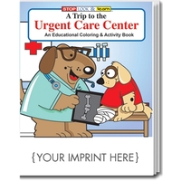 A Trip to the urgent care center coloring book.... from ASI 45815 Coloring...