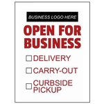 8" x 12" - Rigid Coroplast Signs