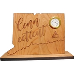 6" x 8" - Connecticut Hardwood Desktop Clocks