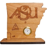 6" x 8" - Arkansas Hardwood Desktop Clocks