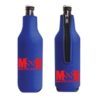Premium Collapsible Foam 22oz Beer Bottle Zipper Insulator