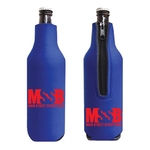 Premium Collapsible Foam 22oz Beer Bottle Zipper Insulator