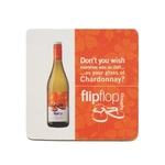 Premium Full Color Dye Sub Foam 4" Square Shaped Coaster