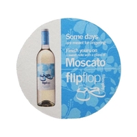 Premium Foam Dye Sub 4" Round Shaped Coaster