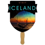 Shield Sandwiched Hand Fan