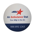 Premium Rubber Full Color 8" Round Shaped Mouse Pad