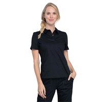 Cherokee Workwear Revolution Ladies Snap Front Polo Shirt... from ASI 86018...