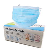 3-Ply Disposable Blue Mask(Ready To Ship Locally Stocked)