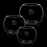 Pristine glass bowls available in 3 sizes.... from ASI 84592 St Regis Group