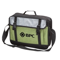 600D polyester messenger bag perfect for on the go work meetings,... from ASI...