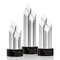 Optical crystal award with four beautiful diamond towers.... from ASI 84592...