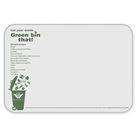 Flexible Plastic Cutting Board Spot Color Imprint