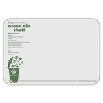 Flexible Plastic Cutting Board Spot Color Imprint