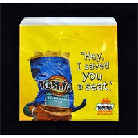 Stadium seat with no residue tape and die cut handles in... from ASI 81350...