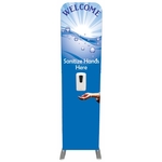 Hand Sanitizer Station with Fabric Graphic