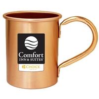Copper color aluminum mule mug, 14 oz.... from ASI 36988 Artek USA Inc