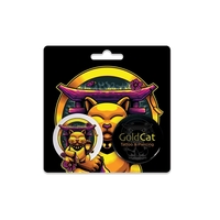 Two 1.5" Pin-Back Buttons on Backing Card