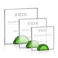 The striking Entwhistle Award features a dazzling 0.5" Starfire Crystal...